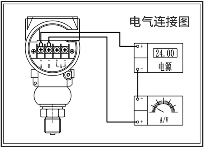 2088壓力變送器接線圖