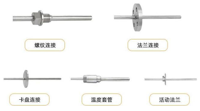 螺紋溫度變送器連接方式分類圖